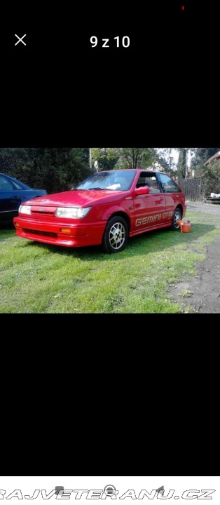 Ostatní značky Ostatní modely Isuzu Gemini 1, 6 GTI 1990