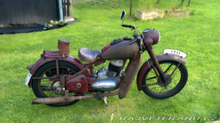 Jawa 250 Pérák 1954