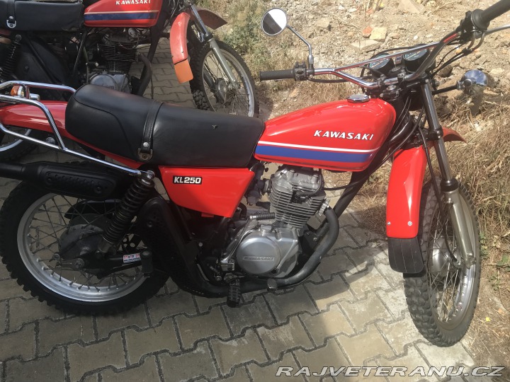 Kawasaki KL 250 A 1979