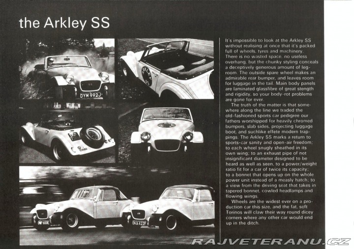 MG Midget Arkley SS Kit 1972 v ČR 1972