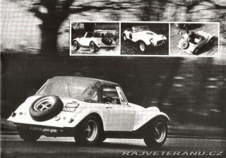 MG Midget Arkley SS Kit 1972 v ČR 1972