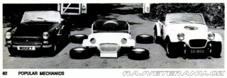 MG Midget Arkley SS Kit 1972 v ČR 1972