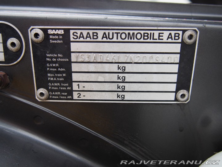 Saab 900 Turbo 16V AB20S Automat 1991