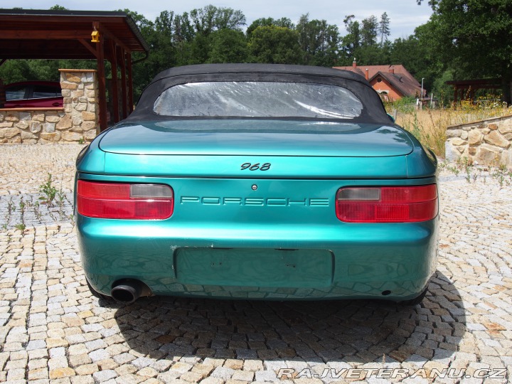 Porsche 968 Cabrio 1995 prodáno 1994