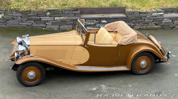 Bentley 3½ Litre Barker Sport (4) 1933