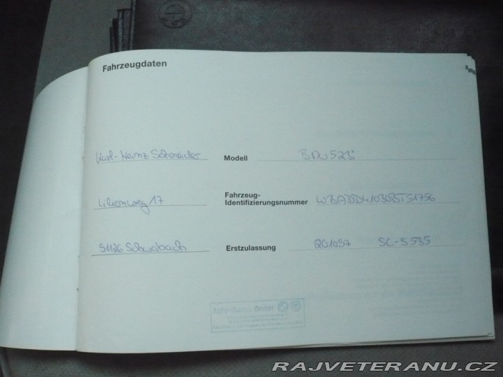 BMW 5 523 i 2.MAJITEL 1997