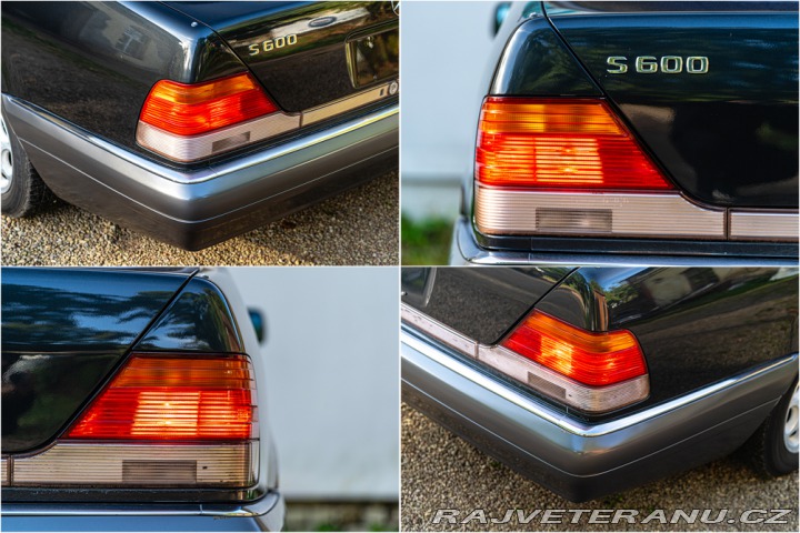 Mercedes-Benz 600 prodáno SEL V12 1991 LONG 1991