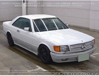 Mercedes-Benz 500 SEC kupé 500 126.044 1985