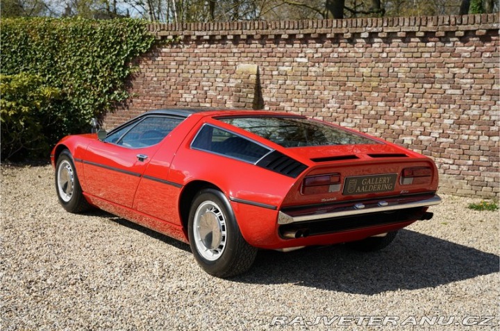 Maserati Bora 4900 jen 275 kusů 1973