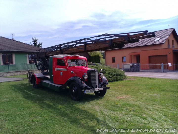Ford V8 hasičský žebřík 1937