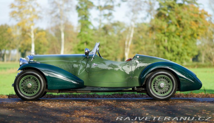 Bentley Derby Sports Eddie Hall SLEVA 1934