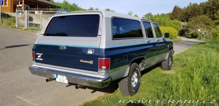 Chevrolet Suburban K10,4x4, SILVERADO 1984