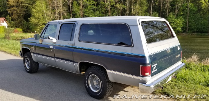 Chevrolet Suburban K10,4x4, SILVERADO 1984