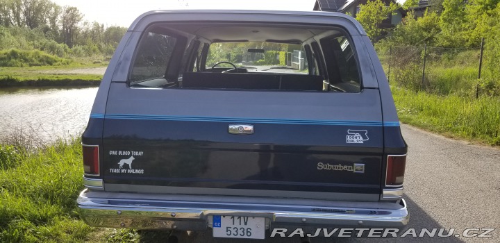 Chevrolet Suburban K10,4x4, SILVERADO 1984