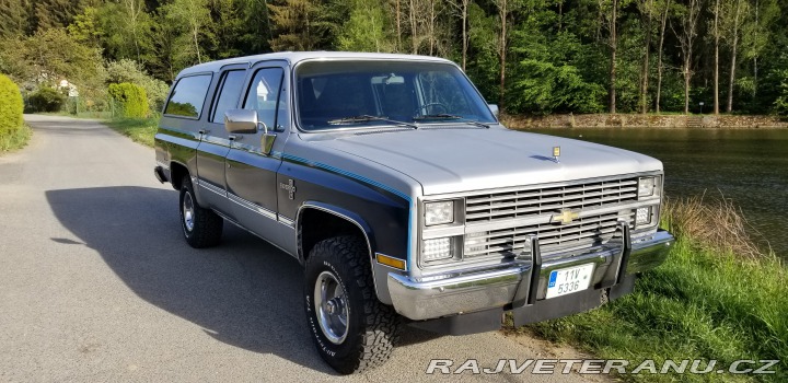 Chevrolet Suburban K10,4x4, SILVERADO 1984