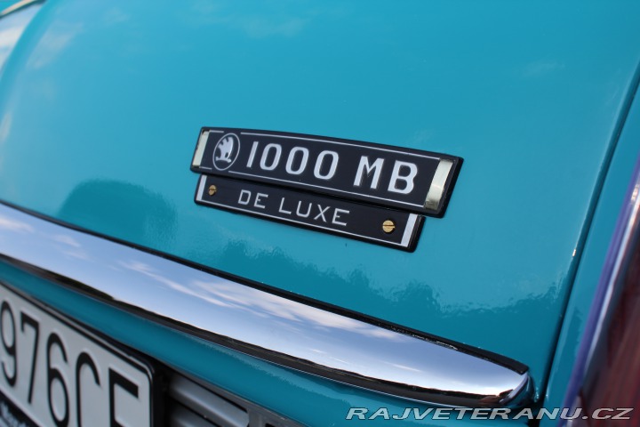 Škoda 1000 MB De Luxe 1968