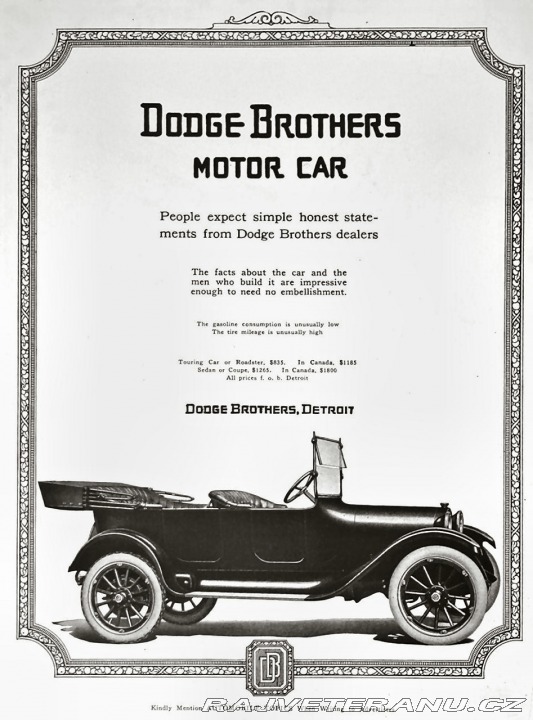 Dodge Ostatní modely Dodge Brothers 30 Touring 1920