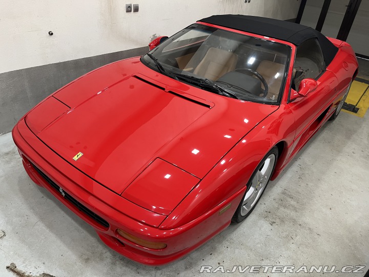 Ferrari 355 F355 spider manuál 1995