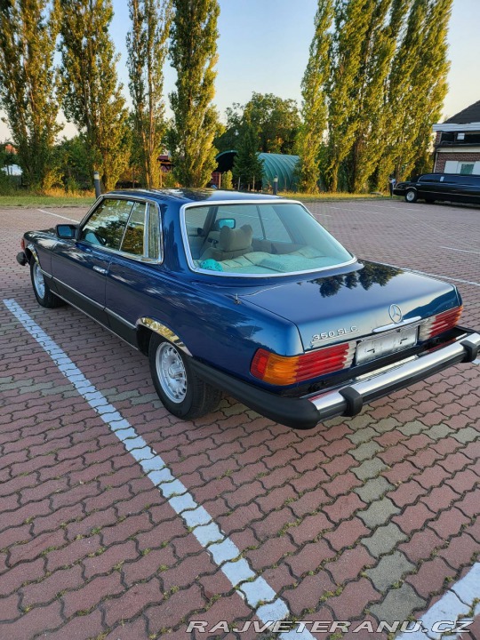 Mercedes-Benz SL SLC 280  TP ŠVÉDSKO 1977