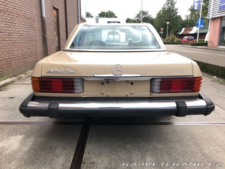 Mercedes-Benz SL 450 AUTOMAT, BÍLÉ RZ!!! 1974