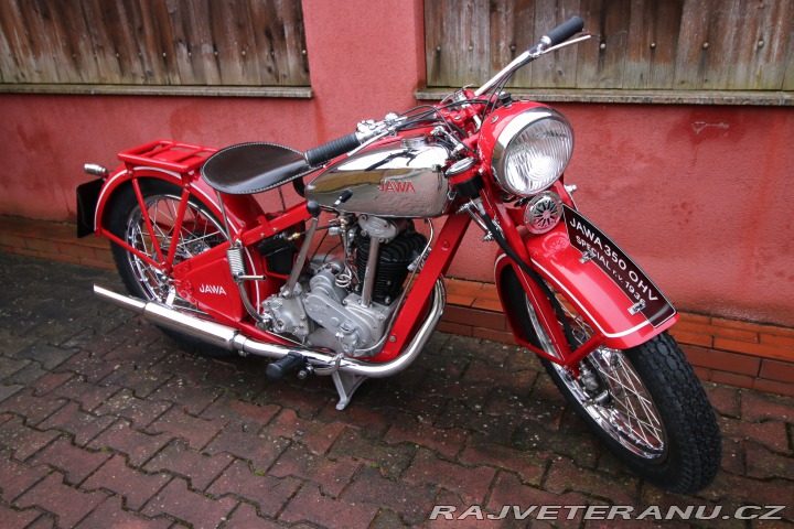 Jawa 350 OHV nekrytý ventil 1936 1936