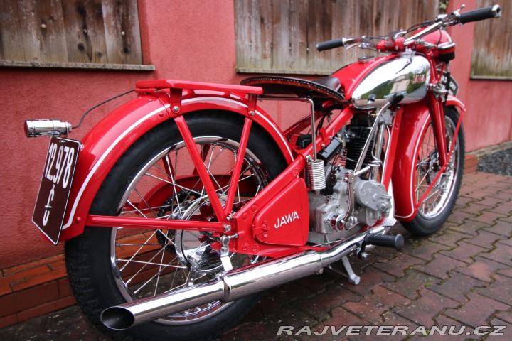 Jawa 350 OHV nekrytý ventil 1936 1936