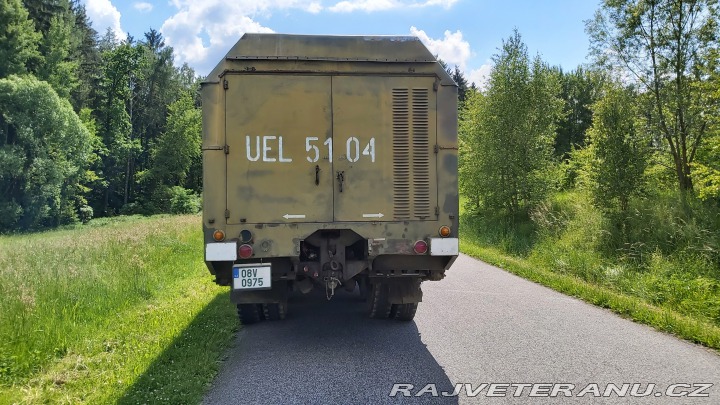Tatra 138 vojenská skříň 1971