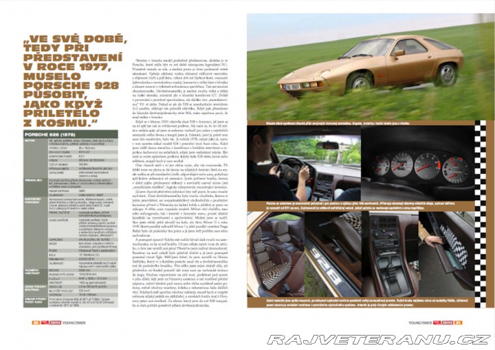 Porsche 928 1, série 1978