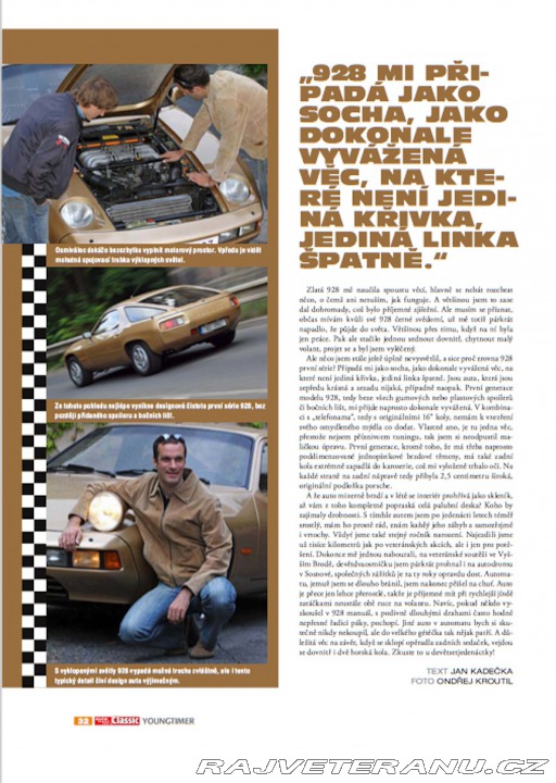Porsche 928 1, série 1978