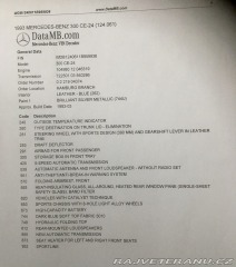 Mercedes-Benz E (W124) A124 1993