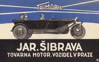 Ostatní značky Ostatní modely Trimobil Walter Šibrava 1923