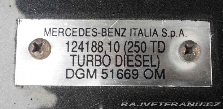 Mercedes-Benz 250 w124 250TD TURBO 1991