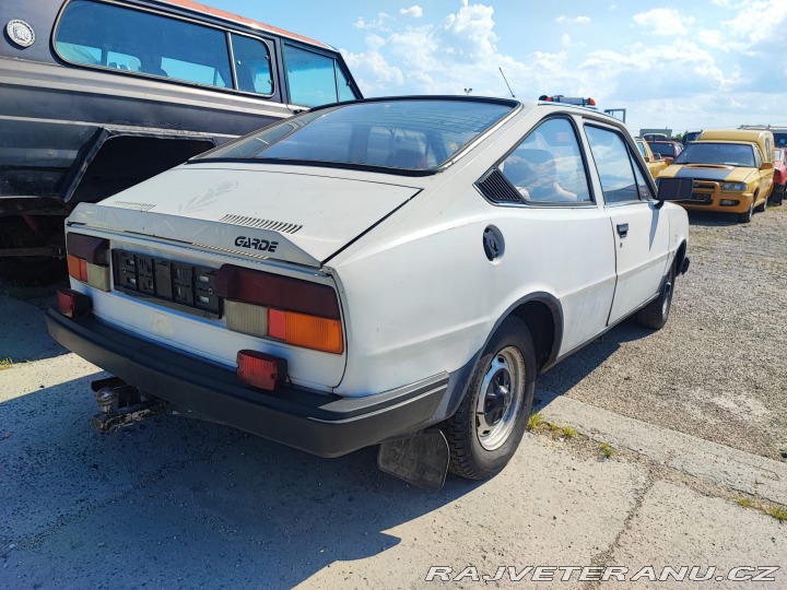 Škoda Garde s papirma 1983