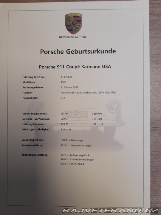 Porsche 911 1968
