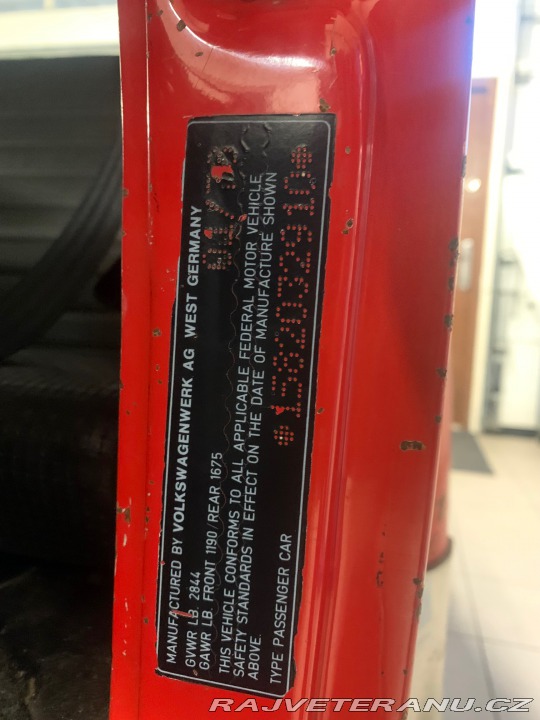 Volkswagen Brouk 1600 Injection 1978