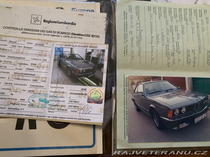 BMW 6 635CSi 1980