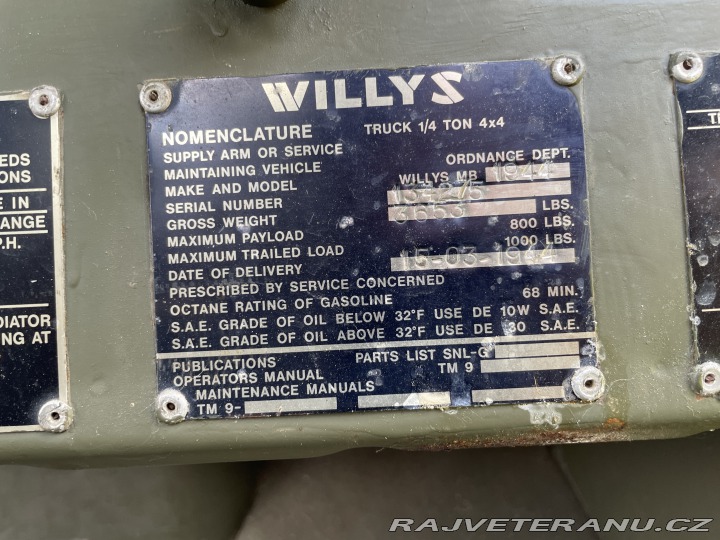 Jeep Willys 1947