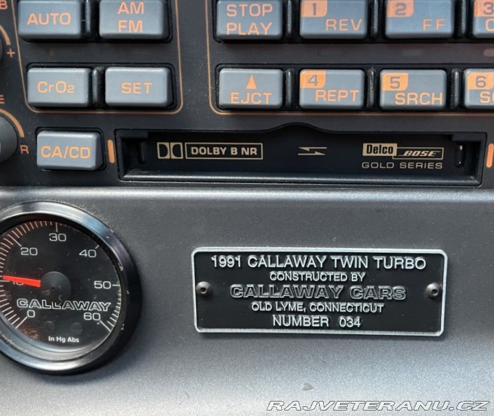 Chevrolet Corvette Callaway Twin Turbo 1991