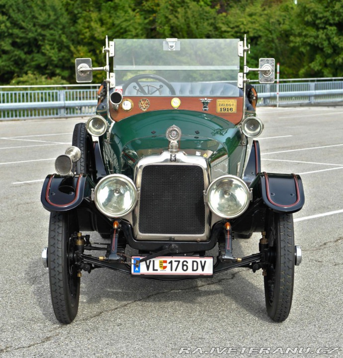 Ostatní značky Ostatní modely Talbot 4 CYX TOURER 1916