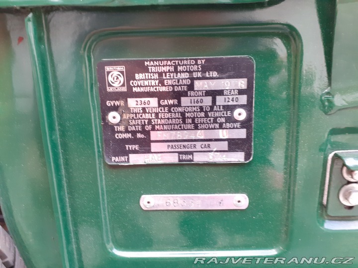 Triumph Spitfire MK4 1978