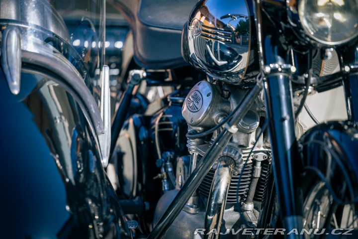 Jawa 500 OHC TYP 15/02 SAJDA + PAV 1957