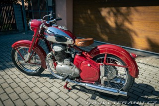 Jawa 500 OHC TYP 15/00 ŠNEK 1953
