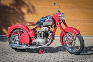 Jawa 500 OHC TYP 15/00 ŠNEK 1953