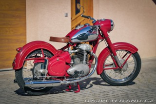 Jawa 500 OHC TYP 15/00 ŠNEK 1953