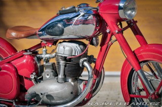 Jawa 500 OHC TYP 15/00 ŠNEK 1953