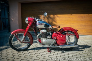 Jawa 500 OHC TYP 15/00 ŠNEK 1953