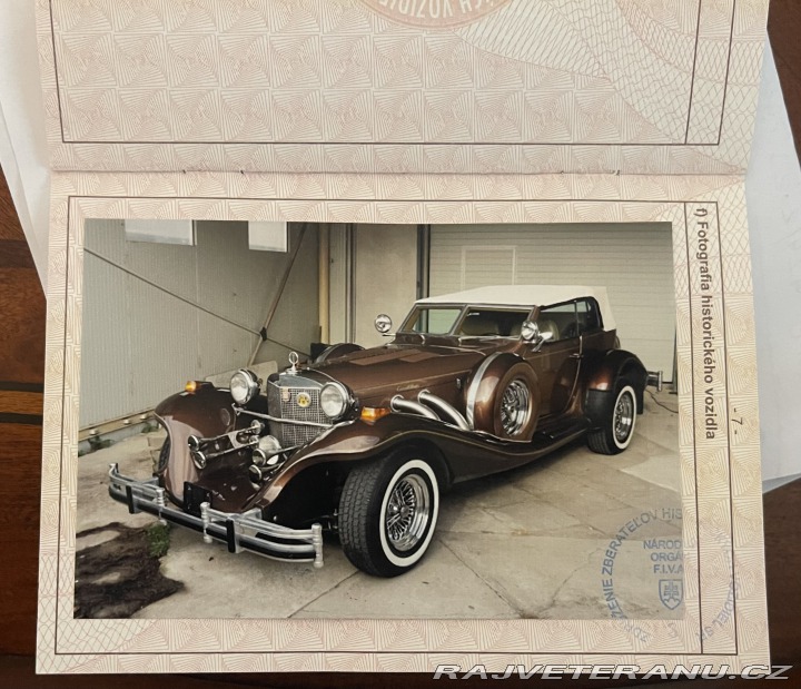 Ostatní značky Ostatní modely Exkalibur kabriolet 1981
