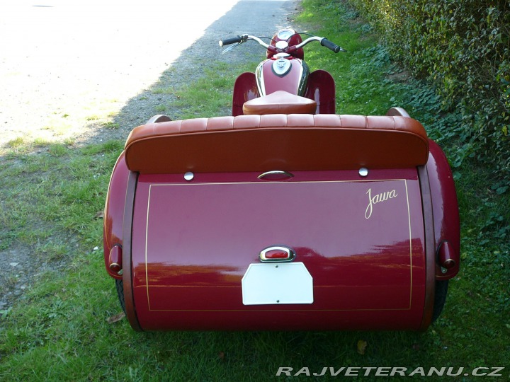 Jawa 250 Perák riksa typ 80 1950