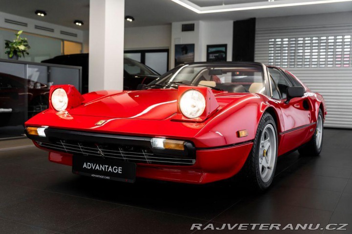 Ferrari 308 GTS (targa) PLNÝ SERVIS 1979