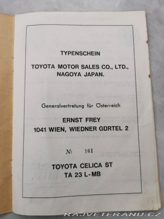 Toyota Celica TA23 Coupe 1977